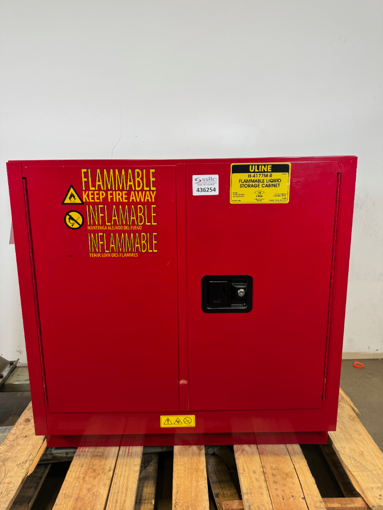 Image of ULINE 30 Gallon Flammable Liquid Storage Cabinet